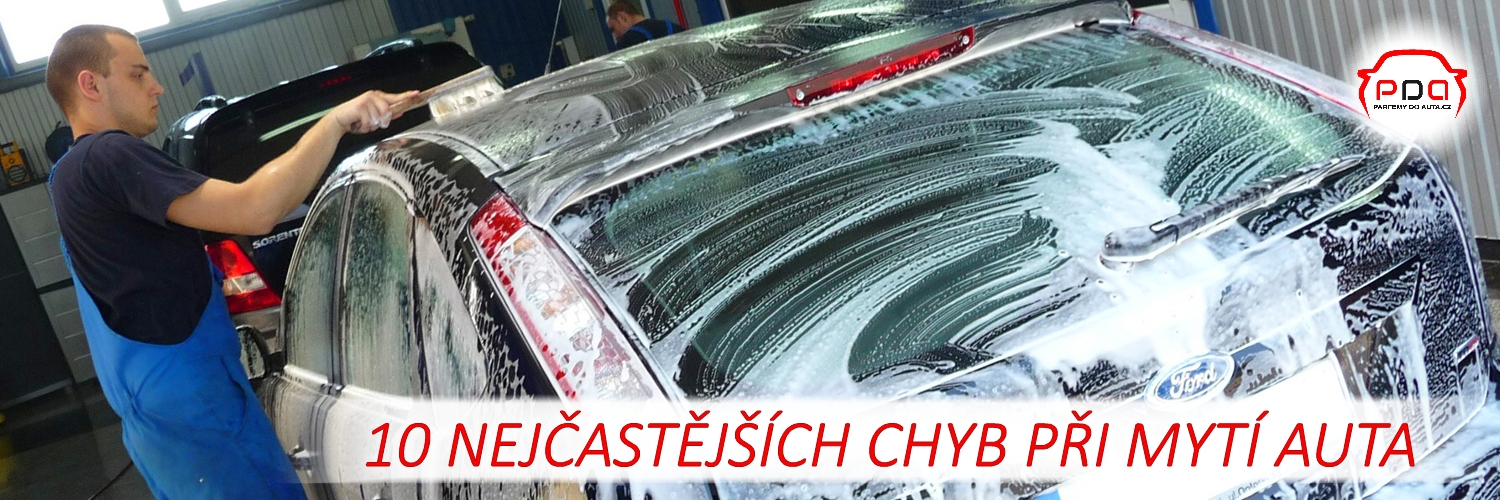 Deset nejčastějších chyb při mytí auta které možná děláte ale nevíte o nich